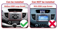 Pemutar Multimedia Mobil 12.9" untuk Honda CRV CR-V 2012-2016 dengan Frame CarPlay Android Auto GPS Navi DSP Stereo Alat Bantu Mundur Aux
