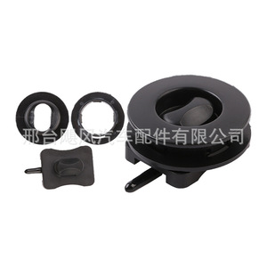 Universal Car Floor Mat Clip JF T116 <b>Nylon</b> Round Cross Lock Rotating Anti <b>Slip</b> For GM Models - Product Image 1