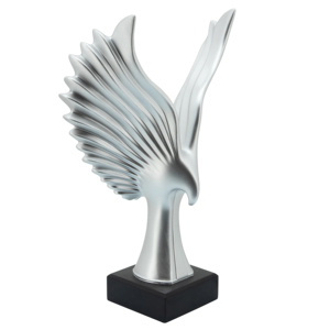 Winged Eagle Sculpture Resin Ornament Modern Home Decor Living Room Office Shelf Mantel <b>Coffee</b> <b>Table</b> Display - Product Image 1