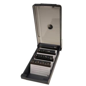 Large Capacity <b>Business</b> <b>Card</b> <b>Holder</b> & Note Organizer Box File Premium Organizing Solution for Office & Home Use - Product Image 5