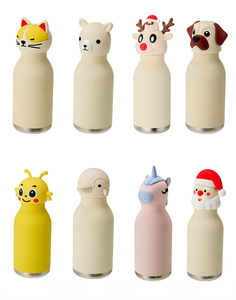 กระบอกน้ำสแตนเลส 304 ใหม่ พร้อมหัวสัตว์ แก้วน้ำเก็บอุณหภูมิ พกพาสะดวก ใช้ในรถยนต์ สำหรับนักเรียน นักกีฬา - Product Image 2