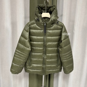 Chaqueta Ligera Plegable con Capucha y Relleno de Algodón para Hombre, Acolchada, Resistente al Viento, Cálida, para Invierno, Uso Diario, Estilo Urbano, Color Negro - Product Image 3