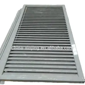 Thiết Kế Đồ Họa Ngang Cán Cửa Chớp Louver Cửa Elliptical Trượt Nhôm Hợp Kim Hiện Đại Khách Sạn Linh Hoạt 6000Mm