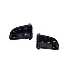 Botones Multifunción para Volante de Kia Sportage 96700-3W502, Interruptores de Plástico Negro para Control del Automóvil - Product Image 1