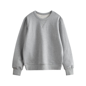 Logo personnalisé hommes sweat en vrac en gros pull à capuche approvisionnement d'usine plaine hommes sweat à col rond - Product Image 1