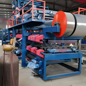 Không liên tục PU Sandwich Panel cuộn tạo thành máy Ấn Độ sản phẩm nóng 2021 200-1300mm 0-15m/PHÚT Cung cấp xinjiujun 1 năm 100mm - Product Image 2