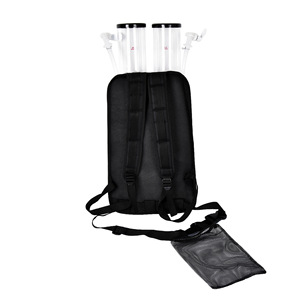 Distributeur <span class=keywords><strong>de</strong></span> Boissons et <span class=keywords><strong>Bière</strong></span> Sac à Dos Portable Double Réservoir <span class=keywords><strong>6</strong></span> <span class=keywords><strong>Litres</strong></span> en Tour Plastique, Populaire et en Vente Chaude pour l'Extérieur ou les Fêtes - Product Image 2