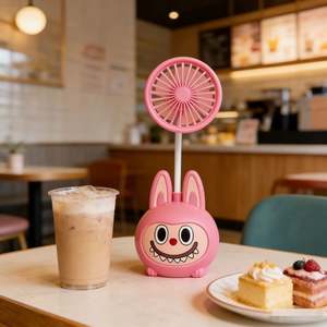 Ventilador de Escritorio en Oferta, Venta Directa de Fábrica, Ventilador Recargable Bubu Personalizado de 250 mAh y 1 Velocidad - Product Image 1