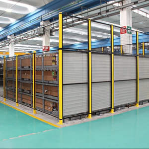 Valla Robótica 3D con Estructura de Acero, Aluminio y Madera, Ecológica y Duradera, Panel de Red de Seguridad para Aislamiento de Talleres, Postes de Valla para el Hogar, Puerta de Entrada - Product Image 3