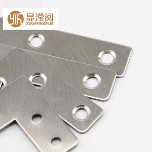 Xianying Reading Équerre d'angle en L en acier inoxydable 40x40 50x50 60x60 80x80, connecteur de quincaillerie, fer d'angle de renforcement - Product Image 5