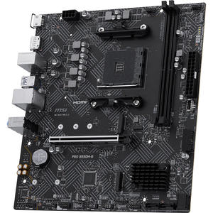 Carte <span class=keywords><strong>m</strong></span>ère d'ordinateur <span class=keywords><strong>MSI</strong></span> <span class=keywords><strong>PRO</strong></span> B550M-B DDR4 CPU 5600/5600X3D/5700X3D/5500X3D (interface <span class=keywords><strong>B550</strong></span>/AM4) - Product Image 2
