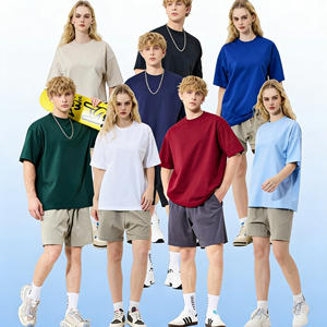 Camiseta Premium 100% Algodón para Hombre, Estilo Hip Hop, Color Sólido, Tejido Transpirable de 220g, Corte Regular, Manga Corta - Product Image 1