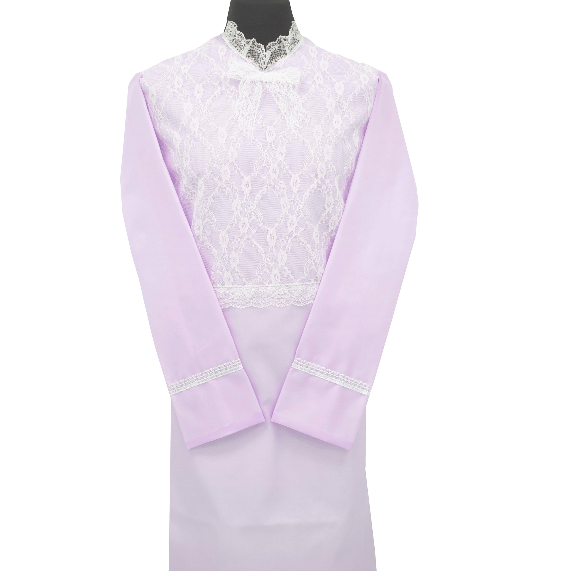 open lace back dress Dark Grey Casket On Light Purple