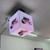 Écran LED circulaire intérieur sur mesure à pas de pixel P1.56, couleur pleine, SMD, pour hall d'entreprise, visuel immersif, haute fréquence de rafraîchissement