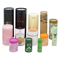 Cajas de Regalo Cilíndricas Personalizadas, Tubos de Papel Ecológicos y Duraderos para Botellas de Whisky y Vino, Embalaje Reciclable con Laminado Mate