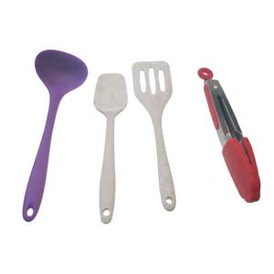 Mini Espátula de Silicona y Acero Inoxidable, Utensilios de Cocina de Grado Alimenticio, Nueva Condición - Product Image 2