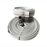 Tuyau d'incendie en PVC flexible résistant à l'abrasion et à usage intensif pour système de lutte contre l'incendie industriel