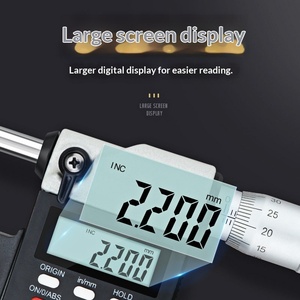 Shanggong <strong>Digital</strong> Outer Diameter Micrometer <strong>Gauge</strong> <strong>0</strong>-25-50-75-100 High Precision <strong>0</strong>.001 SF Express - Product Image 2