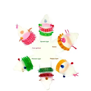 <span class=keywords><strong>Préservatifs</strong></span> de stimulation clitoridienne de forme spéciale, plaisir en couple, lot de 6, design floral grand format, <span class=keywords><strong>préservatifs</strong></span> à picots, 100% étanches, boîte cadeau - Product Image 4