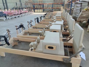 Máquina de Pilates Reformer de Madera de Haya de Alta Calidad para Gimnasio y Fitness - Product Image 6