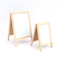 Bois Art Chevalet Planche À Dessin Cadre Noir Réglable Art Chevalet Stand Apprentissage Éducatif Tableau Blanc Et Tableau Noir Pour Les Enfants