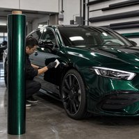 Film de protection de voiture vert nuit brillant personnalisé en gros, changement de couleur PPF résistant aux UV pour voitures de luxe