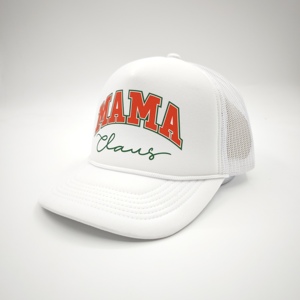 Gorra de béisbol de malla personalizada con estampado, gorras al por mayor, gorra trucker lisa de espuma de 5 paneles, ¡gran oferta! - Product Image 1