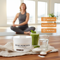 Poudre de MSM de qualité alimentaire à 99 % de pureté, supplément de santé, approvisionnement direct usine en gros