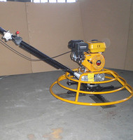 Talocheuse à essence portée pour le lissage de surfaces routières en béton