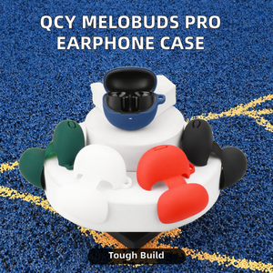 QCY MeloBuds Pro Earphone <strong>Case</strong> Silicone Shell Keychain TWS Wireless Earbuds <strong>Case</strong> Air Pods Buds <strong>Case</strong> - Product Image 2