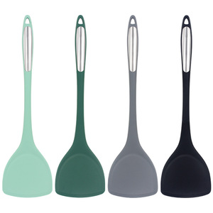 Spatule en silicone résistante aux hautes températures, ustensile de cuisine antiadhésif pour la cuisson par sautage - Product Image 3