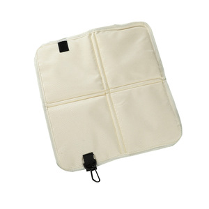 Cojín de Asiento Personalizado Color Blanco Hueso, Impermeable, Cuadrado, para Exteriores, Ideal para Picnics y Festivales de Música - Product Image 1