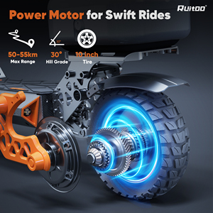 Scooter Eléctrico M4 para Adultos de Alta Velocidad, 1000w 48v, 10 Pulgadas, Todoterreno, Proveedor de Scooters M4 1000w 48v - Product Image 4
