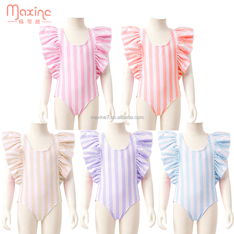 New Arrival Custom Print Girls Swimwear