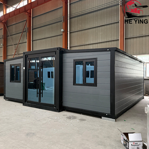 Maison préfabriqué<span class=keywords><strong>e</strong></span> moderne en conteneur maritime, 2 chambres, extensible et pliable, pour usage en villa - Product Image 2