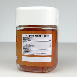 Vegano 1000mg di vitamina C Gummies multivitaminici integratori del sistema immunitario con zinco per adulti e bambini Gummy caramelle dosaggio - Product Image 3