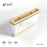 Filtre à air plissé à panneaux plats 717x136x325mm, élément filtrant industriel de remplacement pour systèmes de collecte de poussière