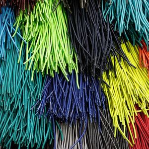 3mm Stretch Polyester Latex Elastic Rope Cord Elastic No Tie Shoe Laces With Locks Reflective Rubber Elastic No Tie Shoelaces - Product Image 4
