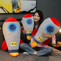 Oreiller en peluche personnalisé pour fusée Jouet en peluche pour oreiller en peluche pour fusée Jouet en peluche personnalisé Oreiller en peluche pour fusée