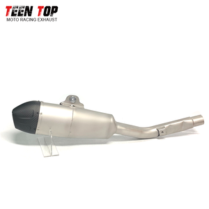Silencieux d'échappement de moto modifié TEENTOP pour Kawasaki <span class=keywords><strong>KX</strong></span> <span class=keywords><strong>250</strong></span> KXF <span class=keywords><strong>250</strong></span> en acier inoxydable et fibre de carbone 2021 2022 <span class=keywords><strong>2023</strong></span> 2024 - Product Image 6