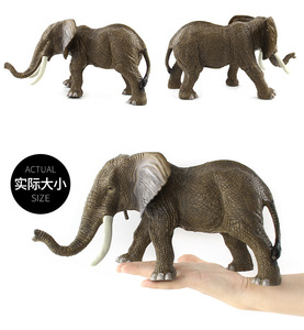 Simulation de modè<span class=keywords><strong>le</strong></span> de faune de parc animalier jouets pour enfants une variété de tigre lion rhinocéros zèbre en option - Product Image 2