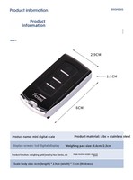 Mini balance numérique portable en gros 0.01g précision bijoux clé de voiture multifonctionnelle petite balance de poids pour l'or