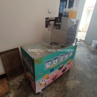 Machine à glace coréenne à flocons de neige pour smoothies aux fruits (poire, dattes rouges, banane) et lait