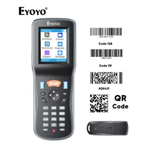 Eyoyo PDT7000 aggiornamento palmare magazzino inventario contatore Wireless 1D 2D inventario Scanner di codici a barre per la logistica del supermercato