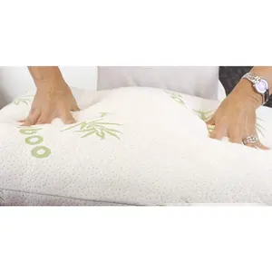 竹細断低反発枕を冷却するサイドスリーパー用の調整可能な洗えるベッド枕