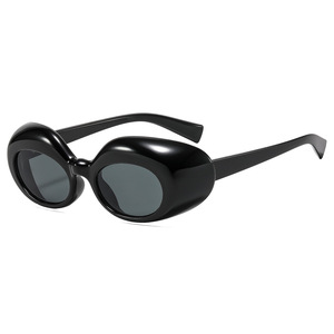 Gafas de Sol Cuadradas UV400 Verdes, Estilo Hip-hop Urbano, Retro, Protección Solar, Tendencias Europeas y Americanas, Versátiles, de Alta Gama - Product Image 4