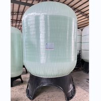 Pabrik Pengolahan Sampah Berkualitas Tinggi Tangki Penyimpanan Air Plastik Food Grade FRP Pressure Vessel Filter 2700L 1 Tahun CE ISO