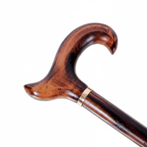 Bâton de marche en bois sculpté beau concepteur moderne poli écologique fait à la main - Product Image 1