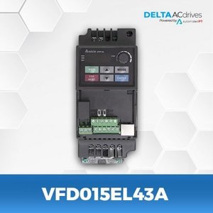 ไดรฟ์ปรับความถี่ VFD รุ่น EL ซีรีส์ใหม่ 100% VFD015EL43A 1.5KW 2HP 480VAC 4.2A มีสินค้าในสต็อก - Product Image 1
