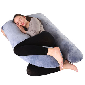New Style <strong>U</strong>-Shaped Body <strong>Pillow</strong> for Pregnant Nursing Women Features Memory Foam Comfortable Back Neck Support Maternity Pregnancy - Product Image 4